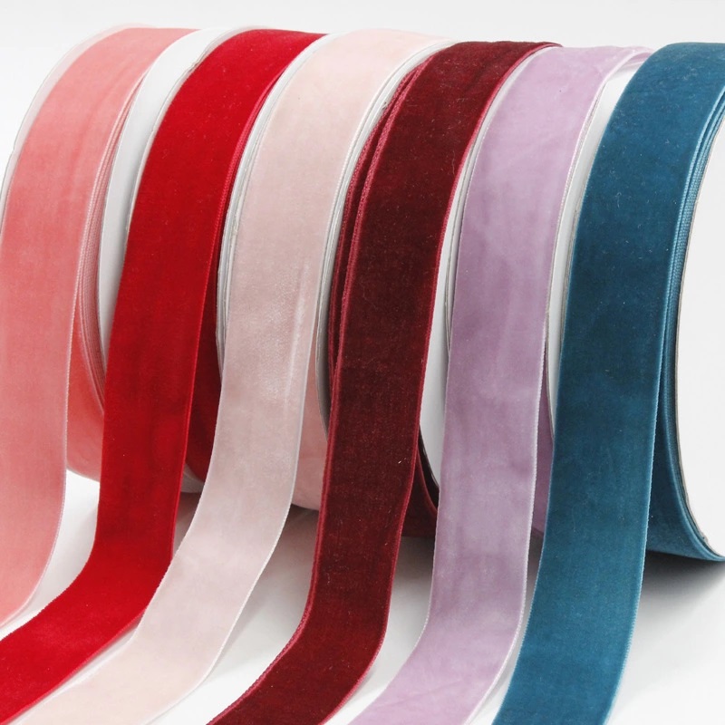 Elastic velvet tape