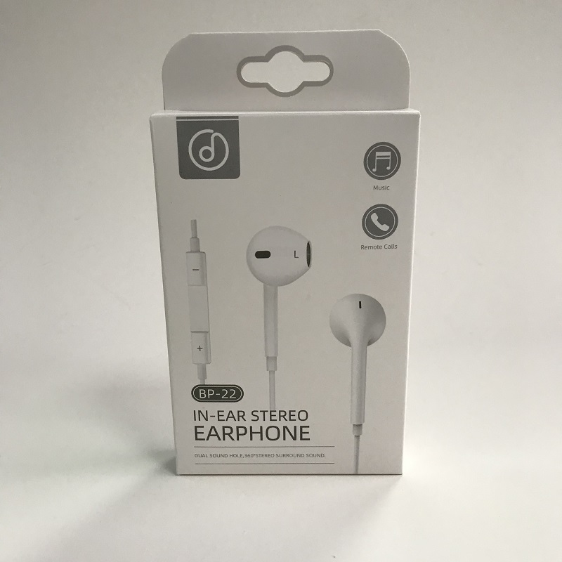 Earplug packaging box