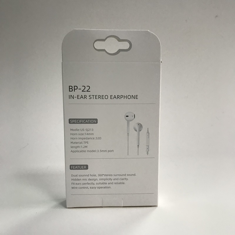 Earplug packaging box